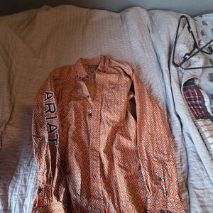 Ariat Men's Vibrant Orange Diamond Jacket